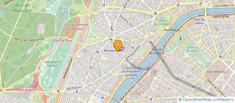 localisation de l'entreprise MONSIEUR PIERRE VIVIEN  PARIS