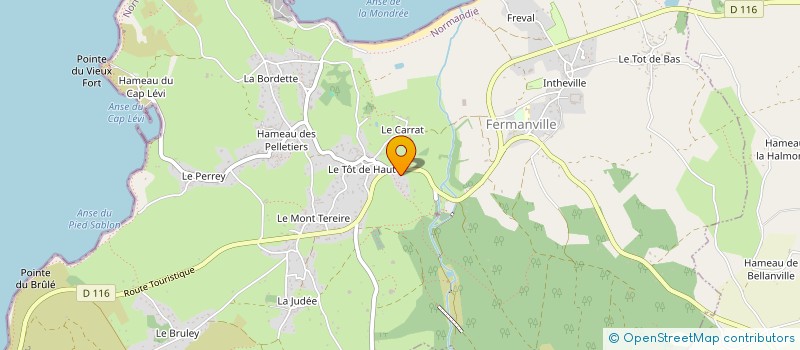 localisation de l'entreprise MONSIEUR PIERRE VOISIN  FERMANVILLE