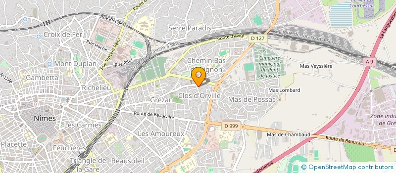 localisation de l'entreprise MONSIEUR PIERRE VOLANOV  NIMES