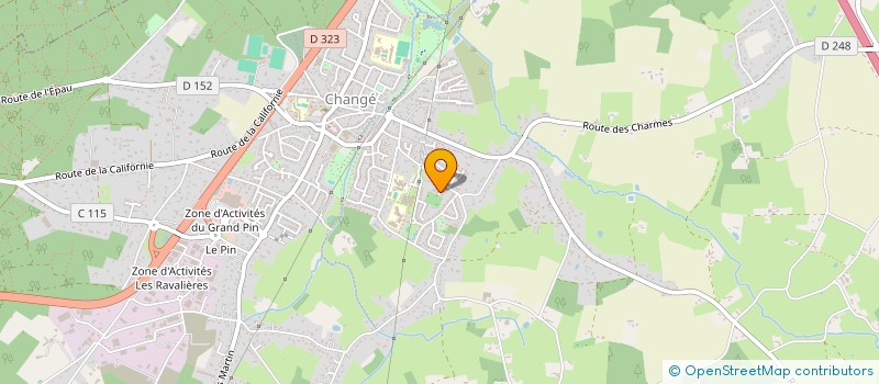 localisation de l'entreprise MONSIEUR PIERRE VUILLAUMIE  CHANGE