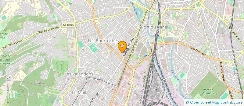 localisation de l'entreprise MONSIEUR PIERRE VUILLOT à DIJON