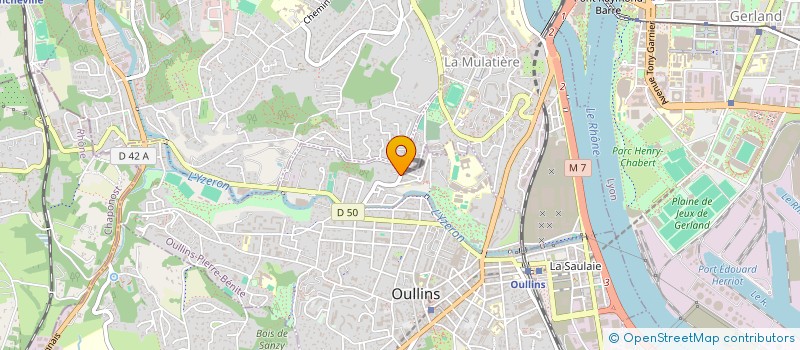 localisation de l'entreprise MONSIEUR PIERRE VURPAS à OULLINS-PIERRE-BENITE