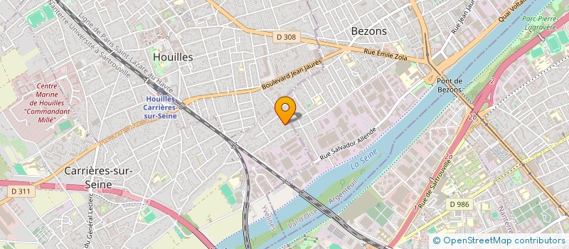 localisation de l'entreprise MONSIEUR PIERRE WAELDO à CARRIERES-SUR-SEINE