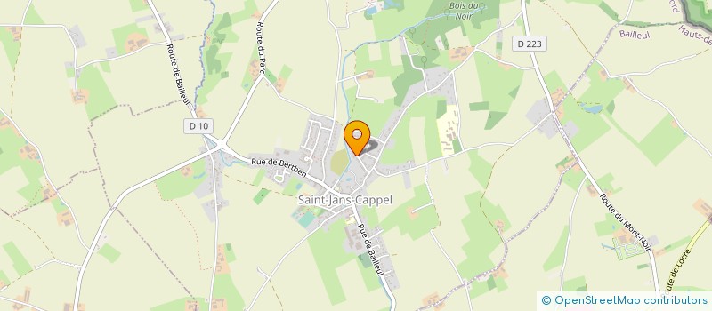 localisation de l'entreprise MONSIEUR PIERRE WALLECAN  SAINT-JANS-CAPPEL