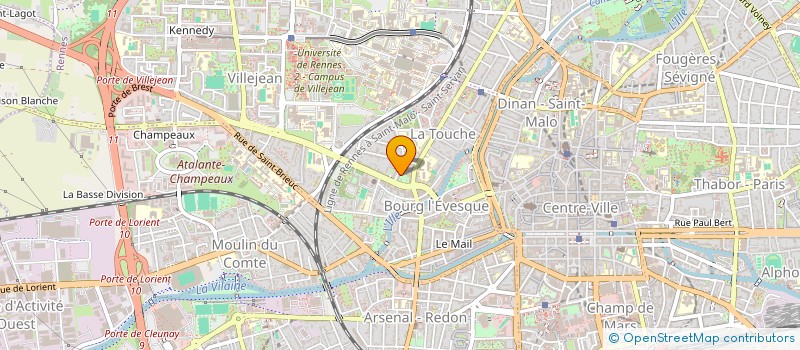 localisation de l'entreprise MONSIEUR PIERRE WALTER à RENNES