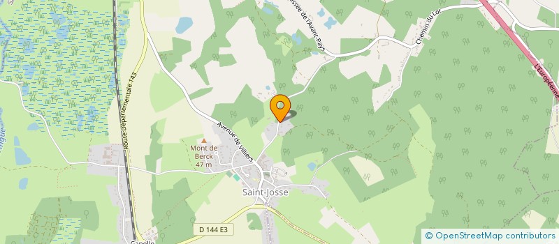 localisation de l'entreprise MONSIEUR PIERRE WARYN  SAINT-JOSSE