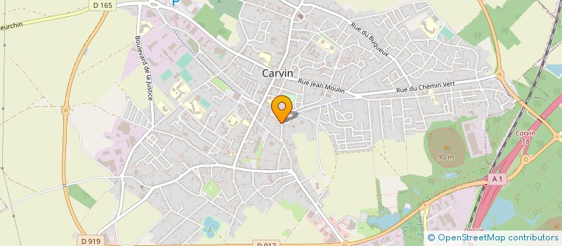 localisation de l'entreprise MONSIEUR PIERRE WATTEL  CARVIN