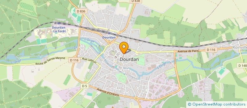 localisation de l'entreprise MONSIEUR PIERRE WAY à DOURDAN