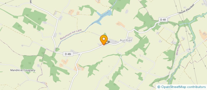 localisation de l'entreprise MONSIEUR PIERRE WEBER  AURIBAIL