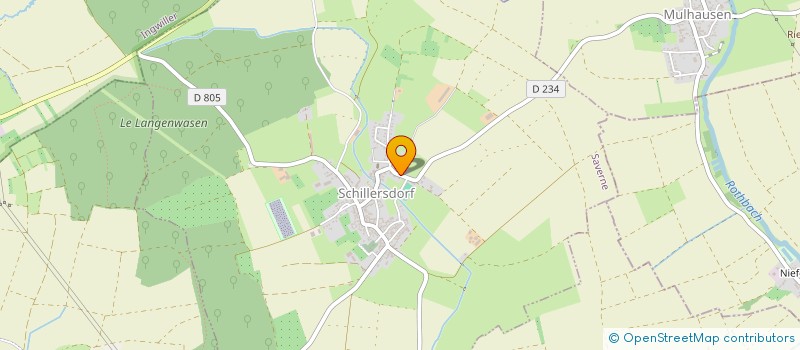 localisation de l'entreprise MONSIEUR PIERRE WEINGAESSEL  SCHILLERSDORF