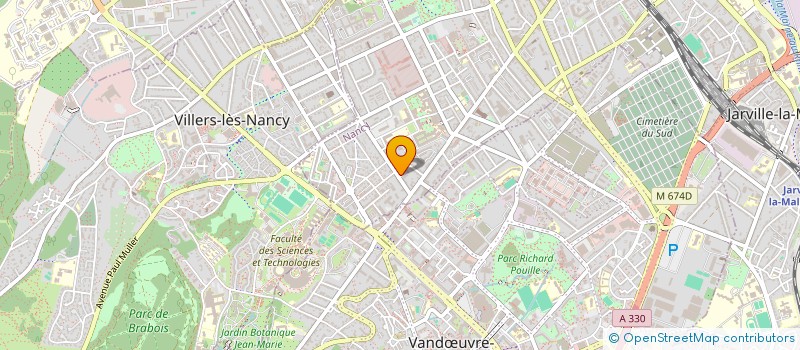 localisation de l'entreprise MONSIEUR PIERRE WEIRIG  VILLERS-LES-NANCY