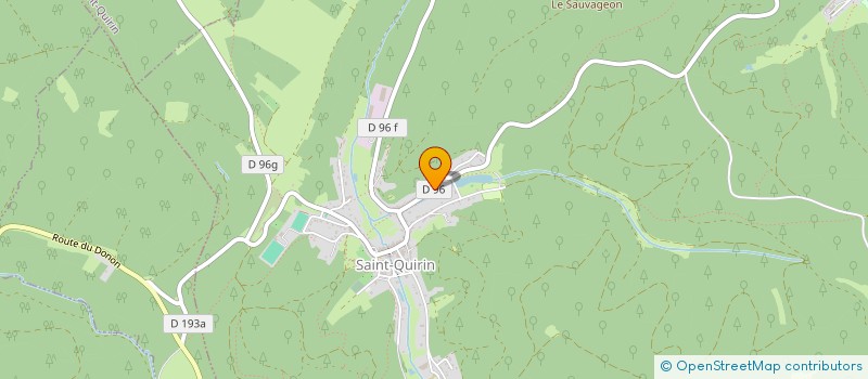 localisation de l'entreprise MONSIEUR PIERRE WELSCH  SAINT-QUIRIN