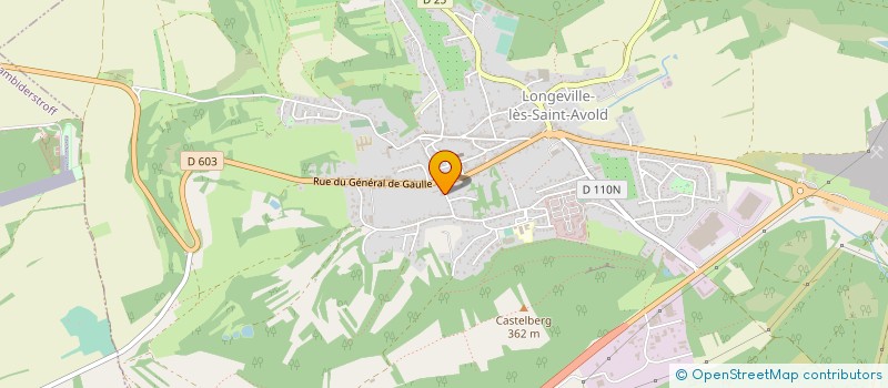 localisation de l'entreprise MONSIEUR PIERRE WENNERT à LONGEVILLE-LES-SAINT-AVOLD