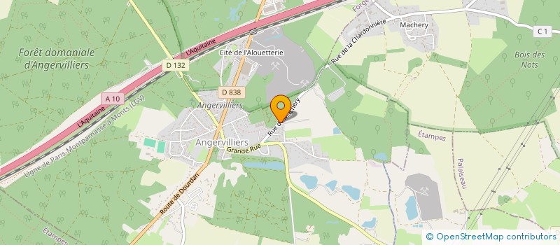 localisation de l'entreprise MONSIEUR PIERRE WES  ANGERVILLIERS