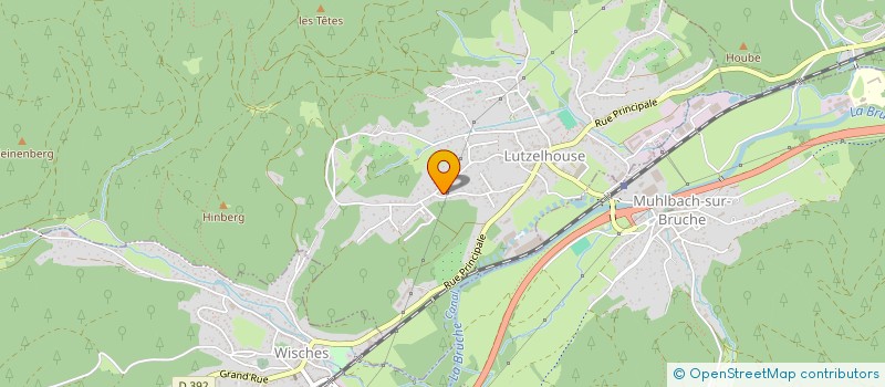 localisation de l'entreprise MONSIEUR PIERRE WESTERMANN  LUTZELHOUSE