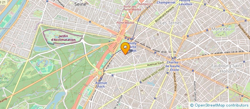 localisation de l'entreprise MONSIEUR PIERRE WIENER DE CROISSET  PARIS