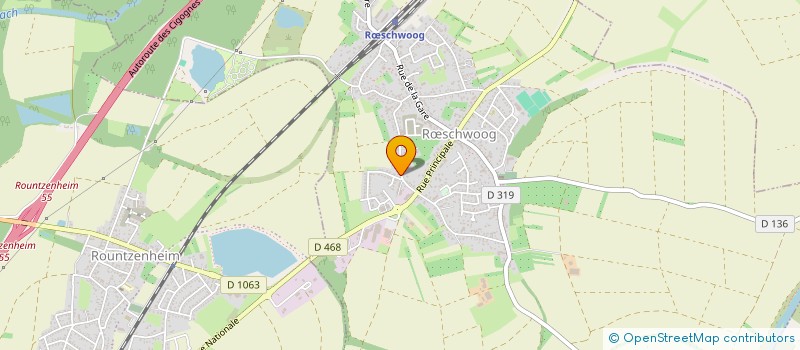 localisation de l'entreprise MONSIEUR PIERRE WILHELM  RSCHWOOG