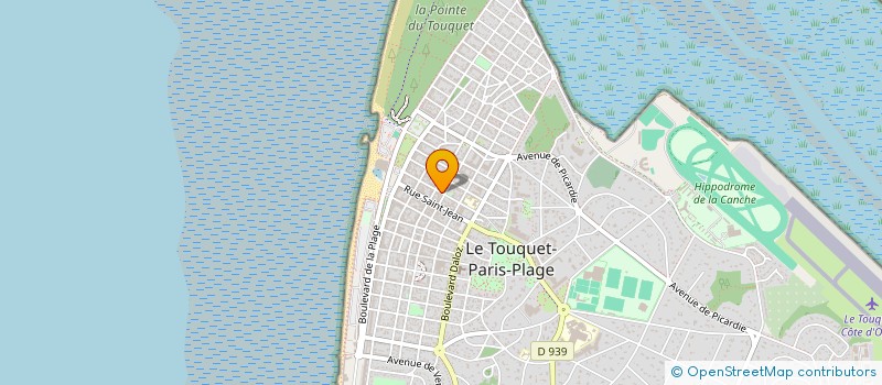 localisation de l'entreprise MONSIEUR PIERRE WILLARD à LE TOUQUET-PARIS-PLAGE