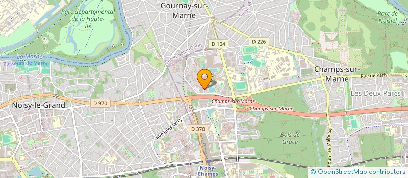 localisation de l'entreprise MONSIEUR PIERRE-WILSON FINI à CHAMPS-SUR-MARNE