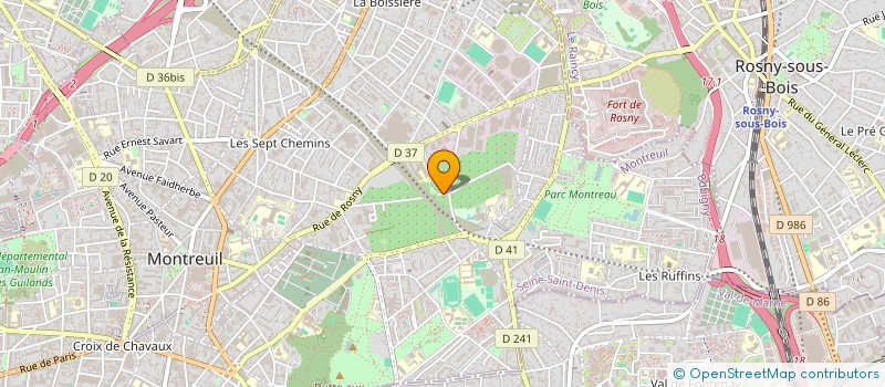 localisation de l'entreprise MONSIEUR PIERRE WINDENSTEIN à MONTREUIL