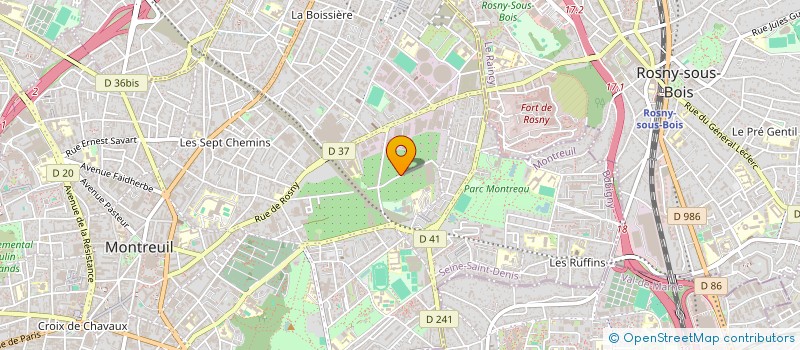 localisation de l'entreprise MONSIEUR PIERRE WINTERSTEIN à MONTREUIL