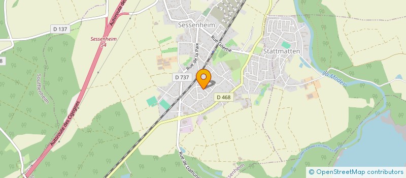 localisation de l'entreprise MONSIEUR PIERRE WINTZ  SESSENHEIM