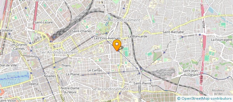 localisation de l'entreprise MONSIEUR PIERRE WOELFFLE à MARSEILLE