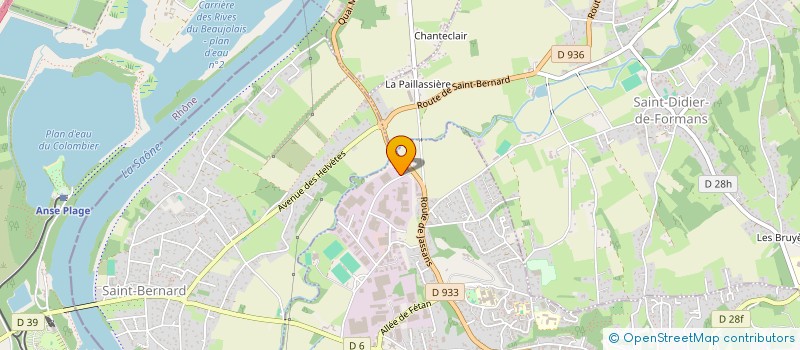 localisation de l'entreprise MONSIEUR PIERRE-YANN RAPHANEL à TREVOUX