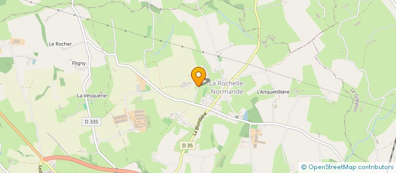 localisation de l'entreprise MONSIEUR PIERRE YGER  SARTILLY-BAIE-BOCAGE