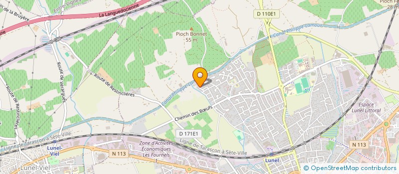 localisation de l'entreprise MONSIEUR PIERRE-YVES ANTHOUARD  LUNEL