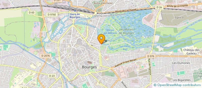 localisation de l'entreprise MONSIEUR PIERRE YVES ARTAUD  BOURGES