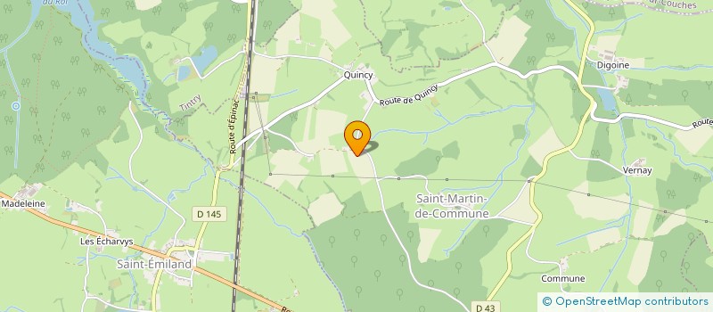 localisation de l'entreprise MONSIEUR PIERRE YVES ASENSIO  SAINT-MARTIN-DE-COMMUNE