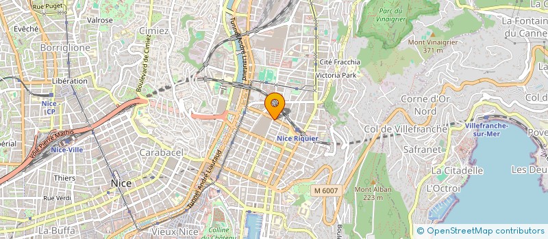 localisation de l'entreprise MONSIEUR PIERRE-YVES AUTRIQUE-POULAIN  NICE