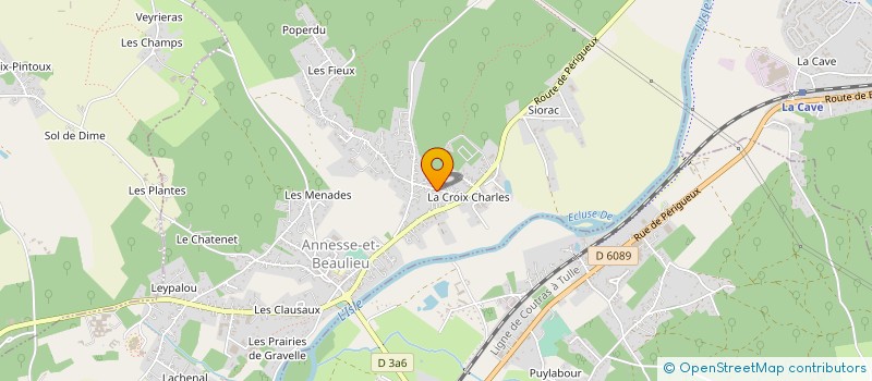 localisation de l'entreprise MONSIEUR PIERRE-YVES BALDAUF  ANNESSE-ET-BEAULIEU