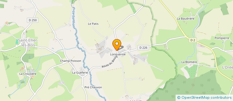 localisation de l'entreprise MONSIEUR PIERRE-YVES BERNIER à L'OREE-D'ECOUVES