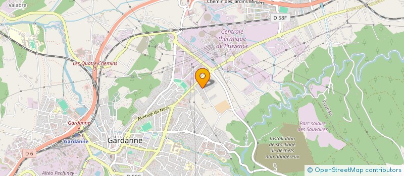 localisation de l'entreprise MONSIEUR PIERRE-YVES BESLIN à GARDANNE