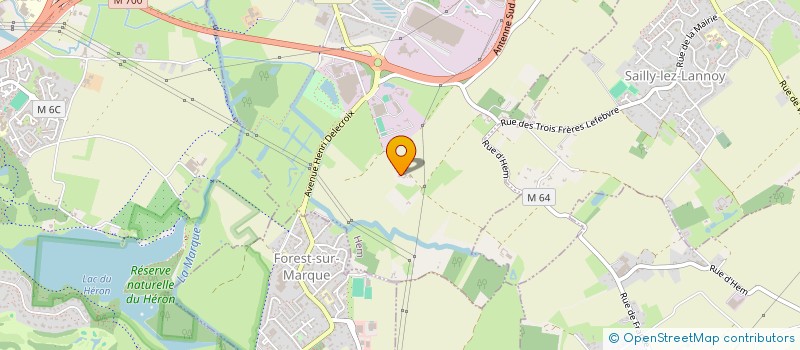 localisation de l'entreprise MONSIEUR PIERRE-YVES BODDAERT  HEM