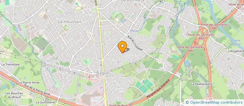 localisation de l'entreprise MONSIEUR PIERRE-YVES BOUDET  REZE