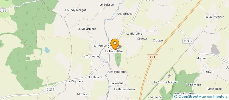 localisation de l'entreprise MONSIEUR PIERRE YVES BOULAY à SAINT-MARTIN-DU-VIEUX-BELLEME