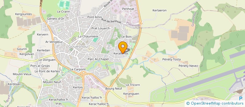 localisation de l'entreprise MONSIEUR PIERRE-YVES BOULBIN à GOUESNOU