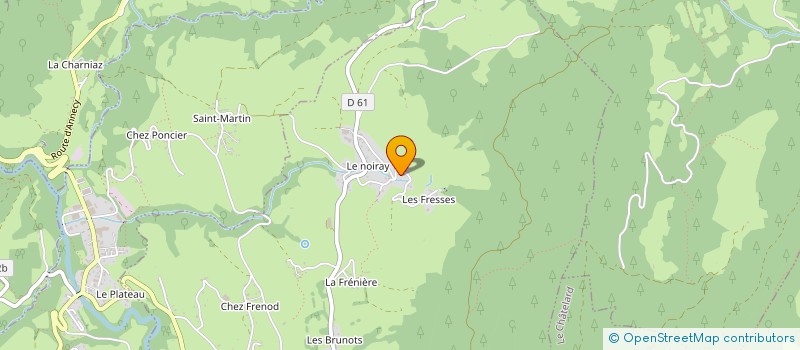 localisation de l'entreprise MONSIEUR PIERRE-YVES BRAMAZ  LA MOTTE-EN-BAUGES