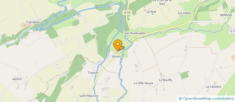 localisation de l'entreprise MONSIEUR PIERRE YVES CADORET à MERLEAC