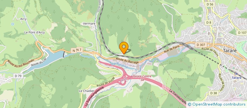 localisation de l'entreprise MONSIEUR PIERRE-YVES CHERBLANC  TARARE