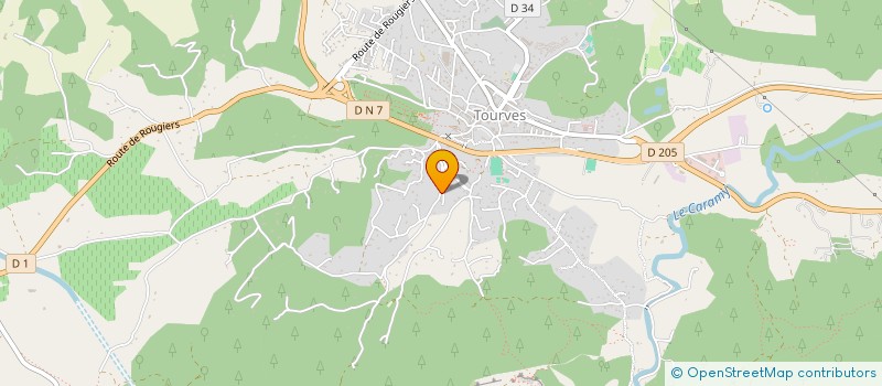 localisation de l'entreprise MONSIEUR PIERRE-YVES CIMOLAI  TOURVES