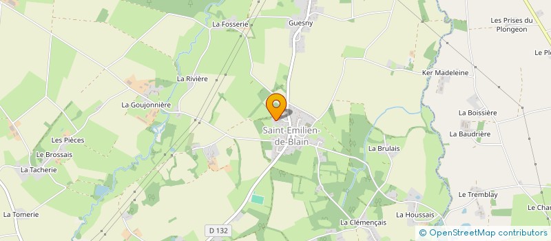 localisation de l'entreprise MONSIEUR PIERRE-YVES DEBARRE  BLAIN