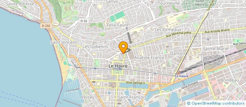 localisation de l'entreprise MONSIEUR PIERRE-YVES DELERIS à LE HAVRE