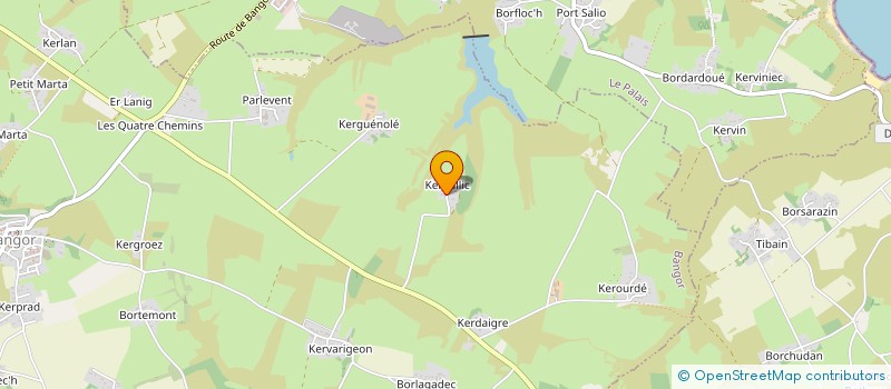 localisation de l'entreprise MONSIEUR PIERRE-YVES DESARD  BANGOR