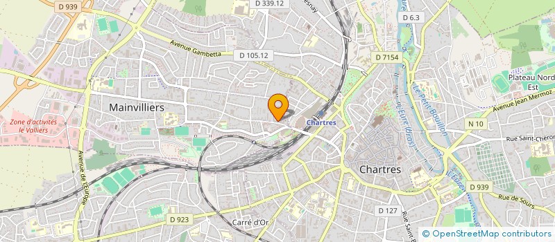 localisation de l'entreprise MONSIEUR PIERRE-YVES DUPUY à CHALLET