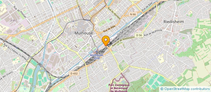 localisation de l'entreprise MONSIEUR PIERRE-YVES EDOUARD  MULHOUSE