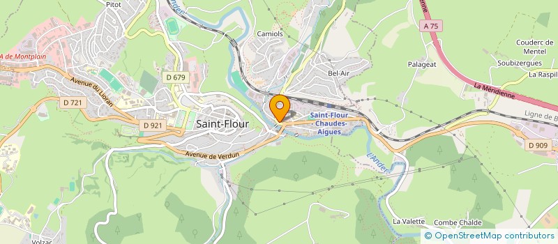 localisation de l'entreprise MONSIEUR PIERRE-YVES ESTRACH à SAINT-FLOUR